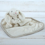 Jomanda - Cream Bunny Toy Soother Cream Comforter