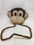 Handmade Felt Animal Bag - Monkey