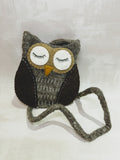 Handmade Felt Animal Bag - Owl