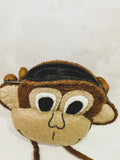 Handmade Felt Animal Bag - Monkey
