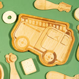 Sass & Belle - Bamboo Fire Engine Plate