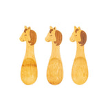 Sass & Belle -  Bamboo Unicorn Spoons - Set Of 3