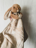 Jomanda - Brown Bunny Toy Soother Brown Comforter