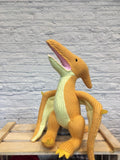 Knitted Yellow Pterodactyl Dinosaur Soft Toy