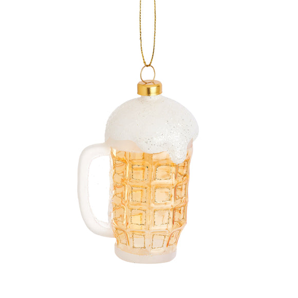 Sass & Belle - Frothy Beer Shaped Bauble