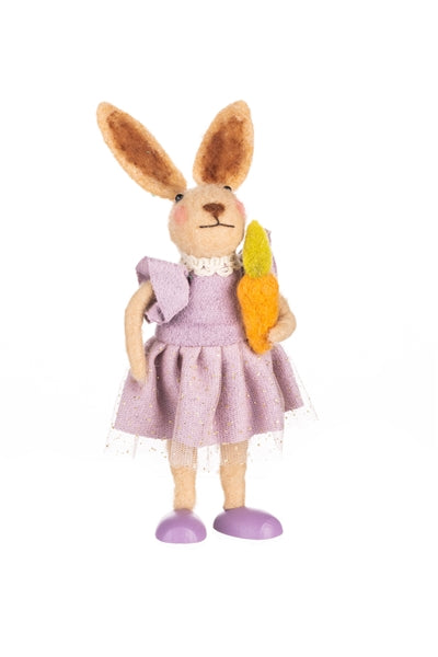 Felt Bunny - Cathy and her Carrot