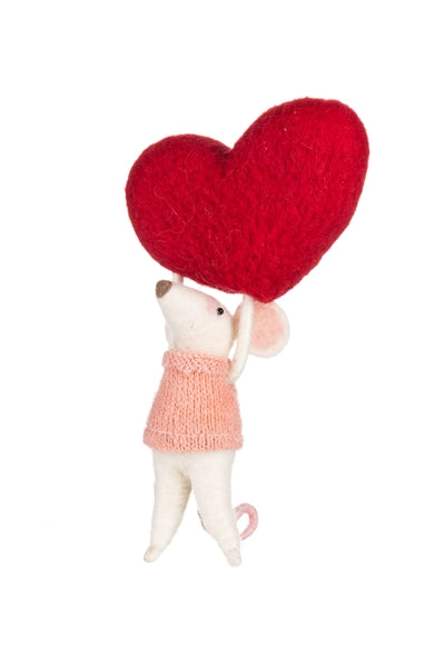 Have a Heart - Felt Mouse