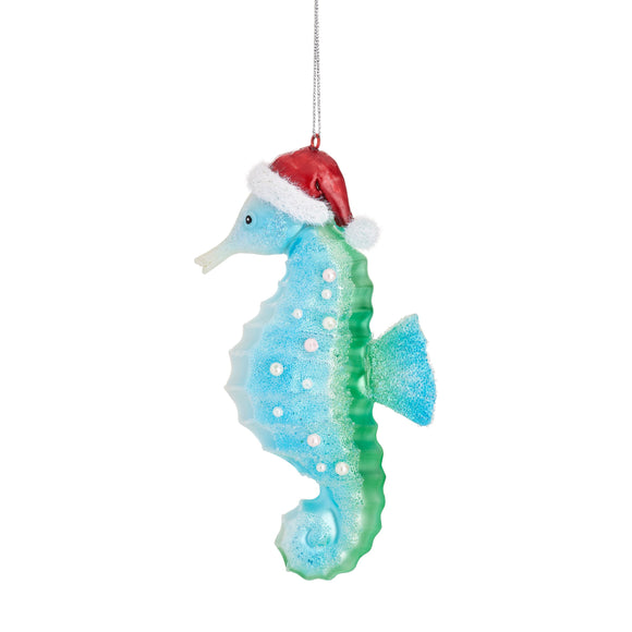 Sass & Belle - Seahorse With Hat Shaped Bauble