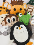 Handmade Felt Animal Bag - Penguin