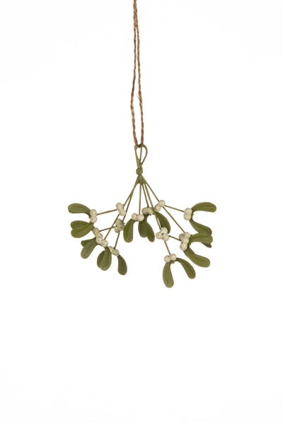 Shoeless Joe - Bunch Of Tin Mistletoe - Christmas Hanging Decoration