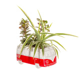 Sass & Belle - Red Campervan Cement Planter