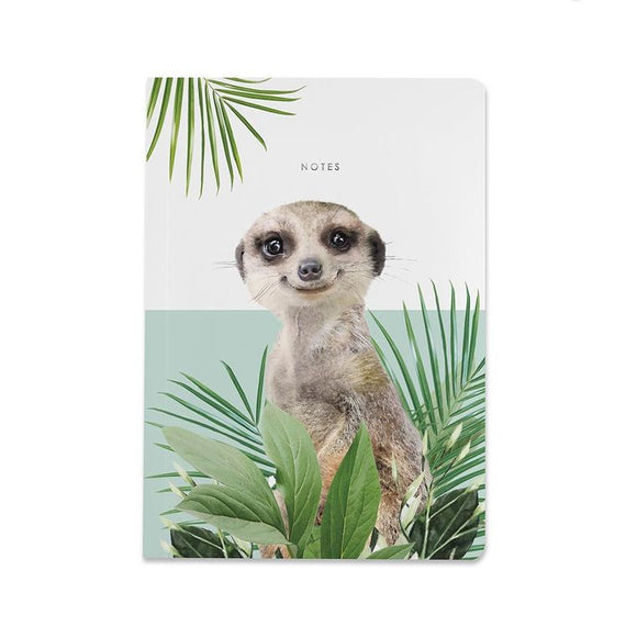 Meercat Luxury A5 Notebook - Lola Design x ZSL