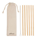 Sass & Belle - Bamboo Straws - Set Of 6