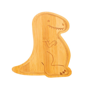 Sass & Belle - Bamboo T-Rex Dinosaur Plate