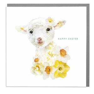 Lamb Happy Easter Card