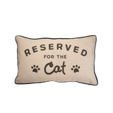 Sass & Belle - Reserved For Cat Decorative Cushion