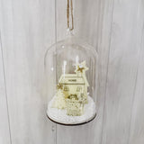 Shoeless Joe - Fabric Felt Xmas Home Scene Hanging Christmas Tree Decoration